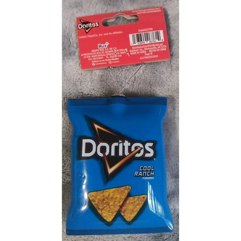 Cool Ranch‎ Doritos Collectible Novelty Christmas Ornament 3.75